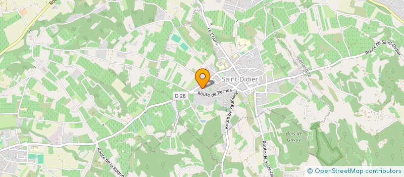 localisation de l'entreprise SOPROMART à PERNES-LES-FONTAINES