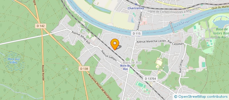 localisation de l'entreprise SOPRONAT  BOIS-LE-ROI