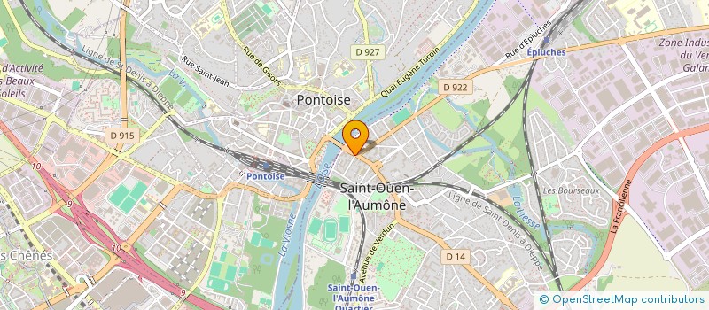 localisation de l'entreprise SOPROPA à SAINT-OUEN-L'AUMONE