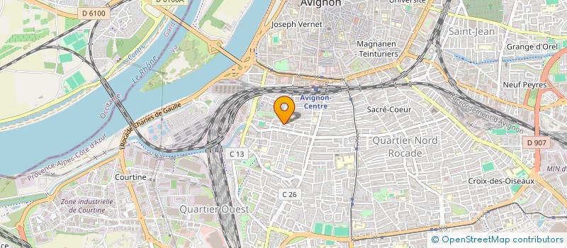 localisation de l'entreprise SOPROREST à AVIGNON