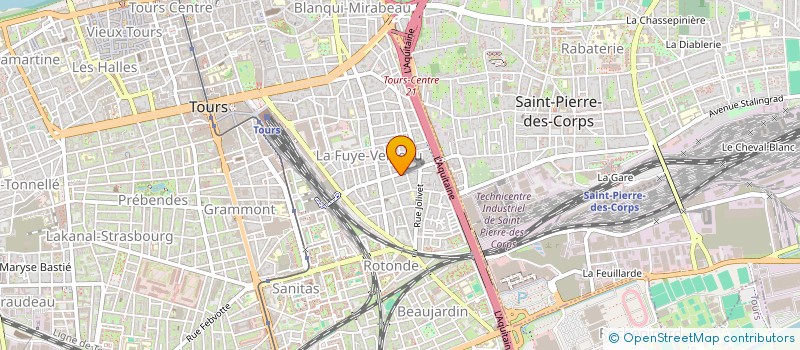 localisation de l'entreprise SOPROTECT SERVICES  TOURS