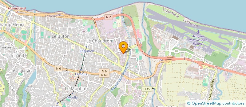 localisation de l'entreprise SOPSAR à SAINT-DENIS