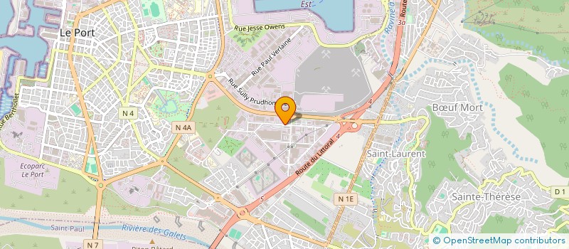 localisation de l'entreprise SOPSARC  LE PORT