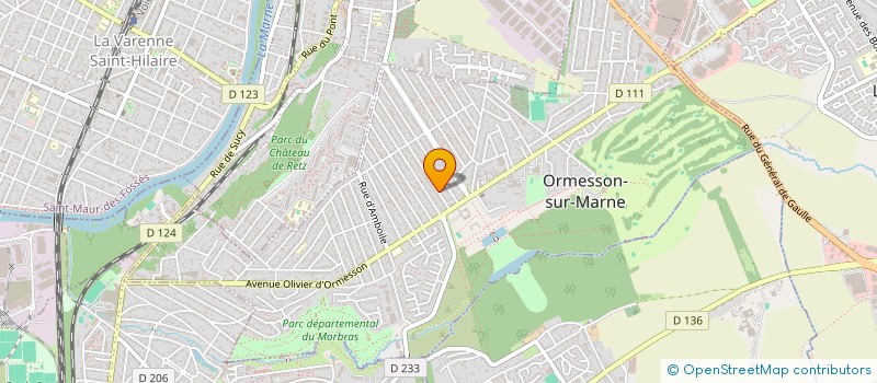 localisation de l'entreprise SOPTIMMO  ORMESSON-SUR-MARNE