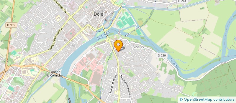 localisation de l'entreprise SOPVLEC  AUTHUME