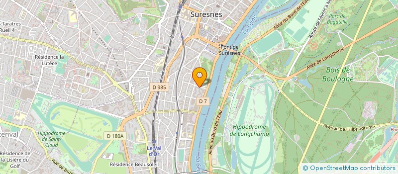 localisation de l'entreprise SOPYRIM à SURESNES