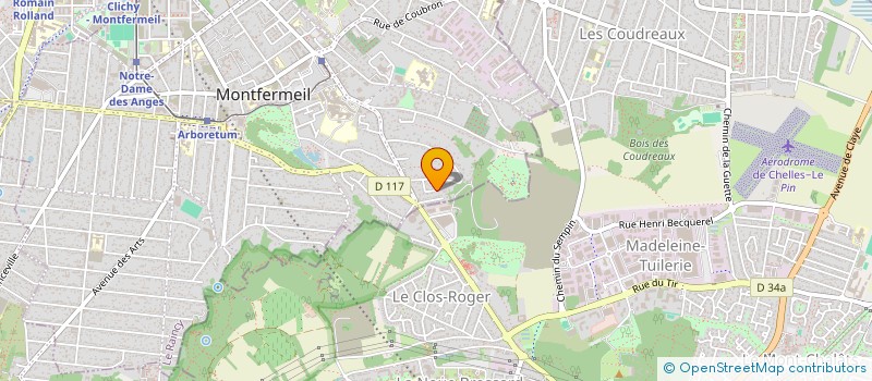 localisation de l'entreprise SOQUICK à MONTFERMEIL
