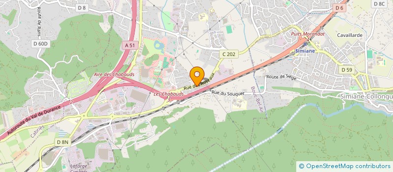 localisation de l'entreprise SOR-AAL à BOUC-BEL-AIR