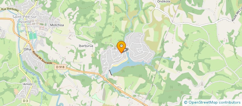 localisation de l'entreprise SOR-EGIN/RENAITRE  SAINT-PEE-SUR-NIVELLE