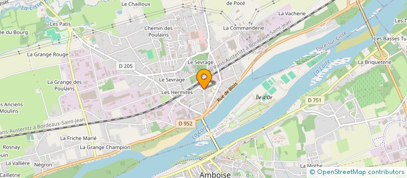 localisation de l'entreprise SOR'LOC  AMBOISE