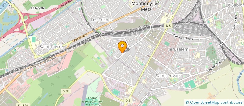 localisation de l'entreprise SOR & LOU à MONTIGNY-LES-METZ