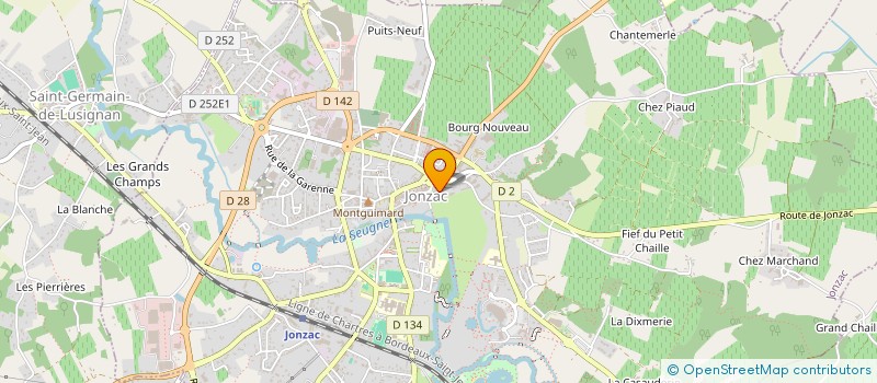 localisation de l'entreprise SOR SITKONGNOI MUAY-THAI  JONZAC