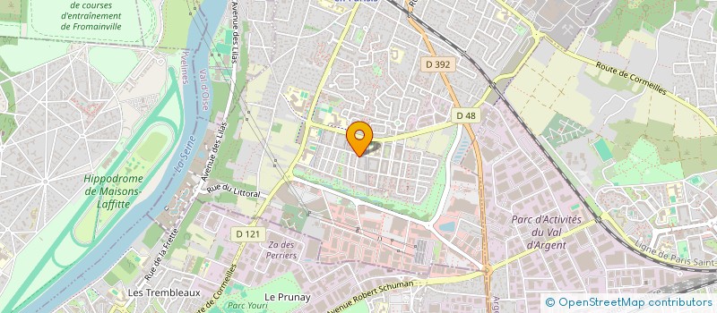 localisation de l'entreprise SORA  CORMEILLES-EN-PARISIS