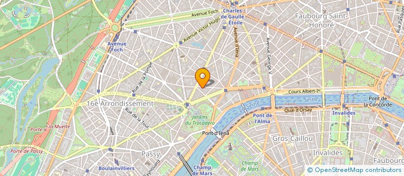 localisation de l'entreprise SORABI IMMOBILIERE  PARIS