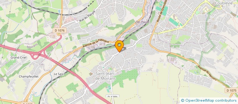 localisation de l'entreprise SORAGNA  SAINT-JEAN-DE-MOIRANS