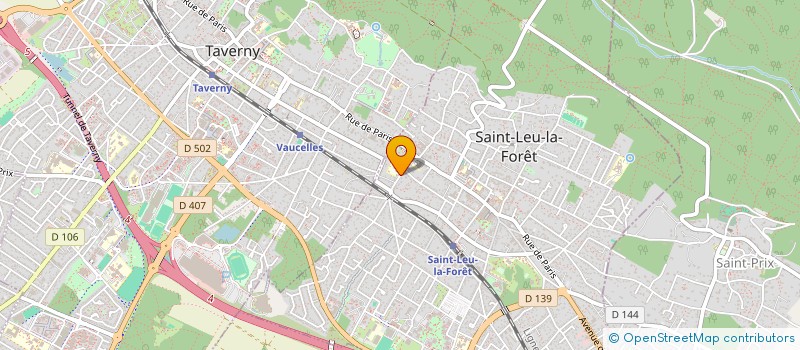 localisation de l'entreprise SORAH  SAINT-LEU-LA-FORET