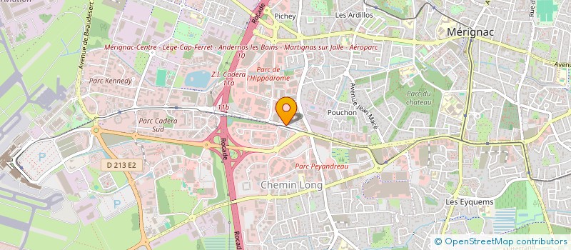 localisation de l'entreprise SORAI à MERIGNAC