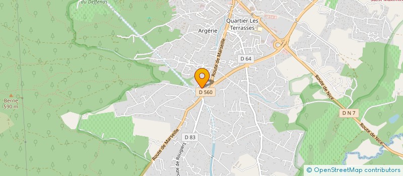 localisation de l'entreprise SORAISE à SAINT-MAXIMIN-LA-SAINTE-BAUME