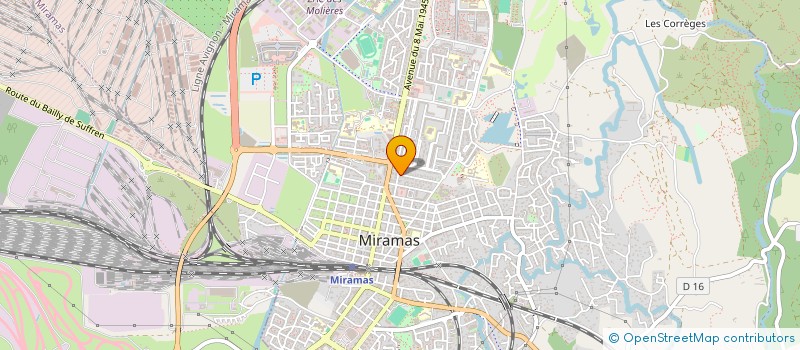 localisation de l'entreprise SORAJ FRANCE à MIRAMAS