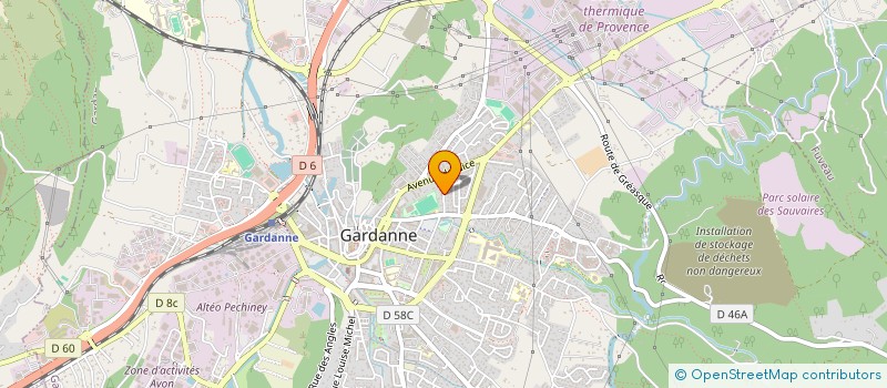 localisation de l'entreprise SORAK HOMES  GARDANNE