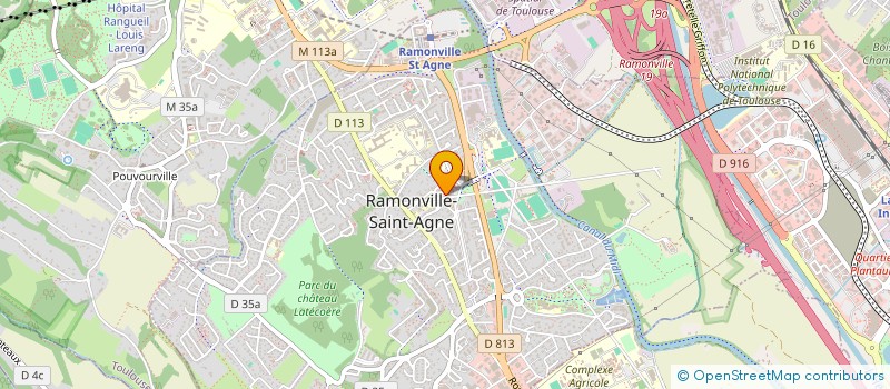 localisation de l'entreprise SORAM à RAMONVILLE-SAINT-AGNE
