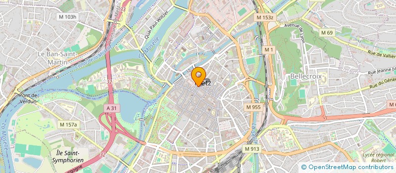 localisation de l'entreprise SORAMEP à METZ