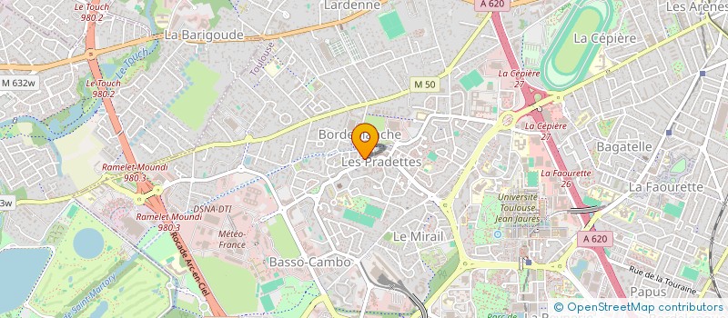 localisation de l'entreprise SORANO à TOULOUSE