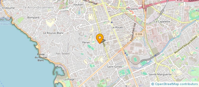 localisation de l'entreprise SORAPA à MARSEILLE