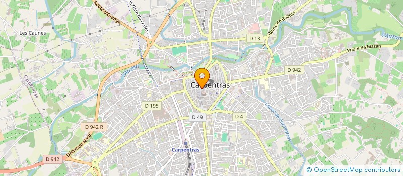 localisation de l'entreprise SORATOLE à CARPENTRAS