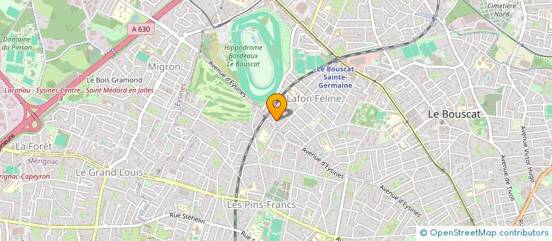 localisation de l'entreprise SORAYA CONSEIL ALTERNATIF PATRIMONIAL  LE BOUSCAT