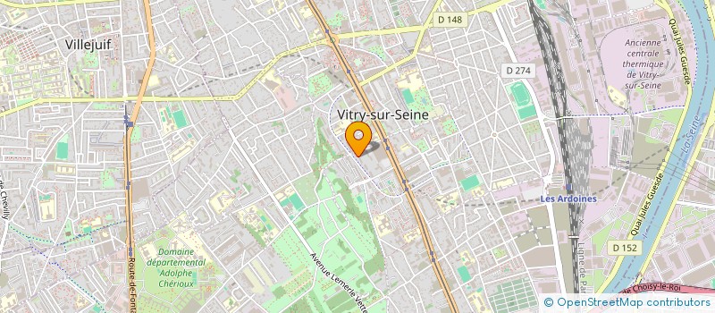 localisation de l'entreprise SORB'HERAUTS DE L'ECOLE DE DROIT DE LA SORBONNE à VITRY-SUR-SEINE