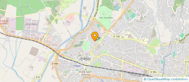 localisation de l'entreprise SORBIER PERE ET FILS à FREJUS