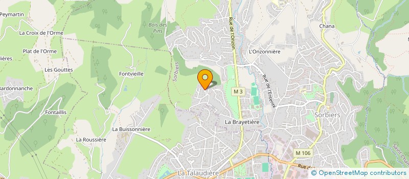 localisation de l'entreprise SORBIERS TIR SPORTIF à SORBIERS