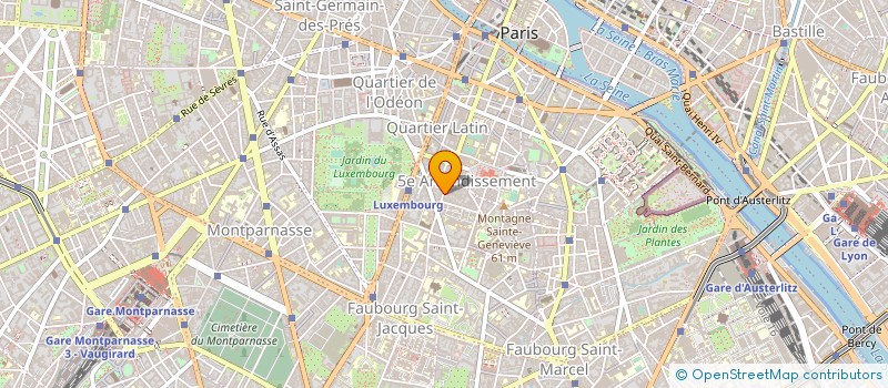 localisation de l'entreprise SORBONNE  PARIS