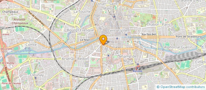 localisation de l'entreprise SORBONNE  RENNES