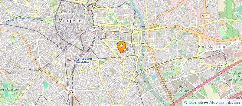 localisation de l'entreprise SORBOR à MONTPELLIER