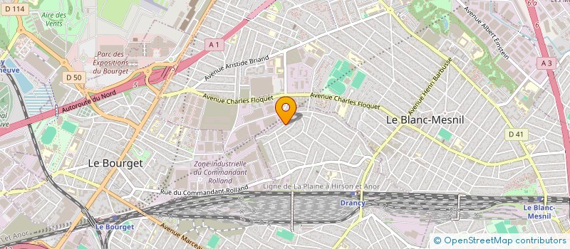 localisation de l'entreprise SORBOSHOP  DRANCY