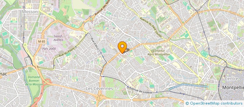 localisation de l'entreprise SORC à MONTPELLIER