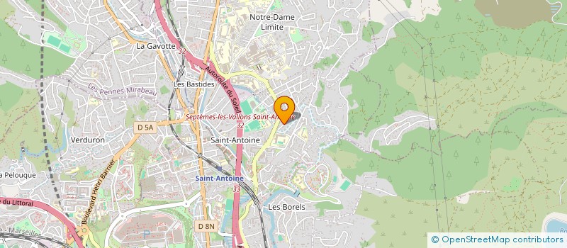 localisation de l'entreprise SORCAS à MARSEILLE