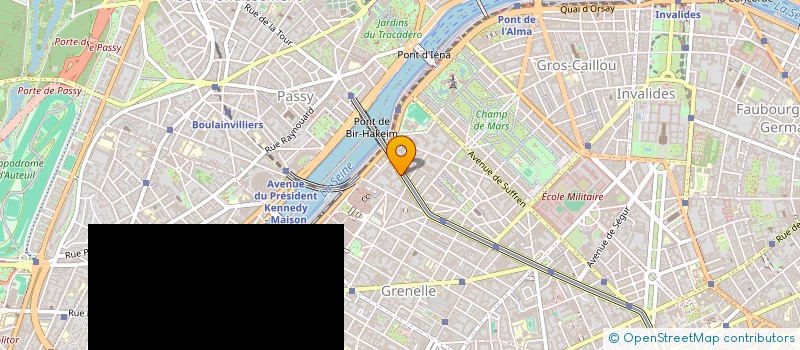 localisation de l'entreprise SORCIERE GRABOUILLA  PARIS