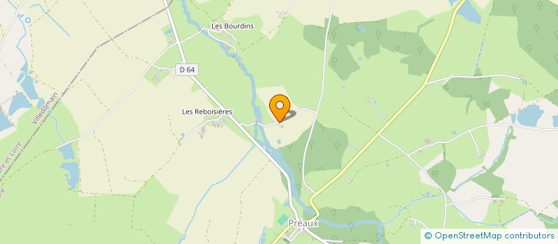 localisation de l'entreprise SORCIERS SORCIERES CHAMANS DE LA TOURAINE ET DU BERRY à PREAUX