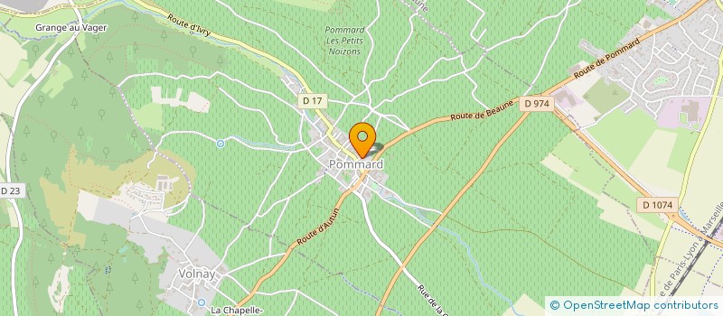 localisation de l'entreprise SORDET DE MONTJEU à POMMARD