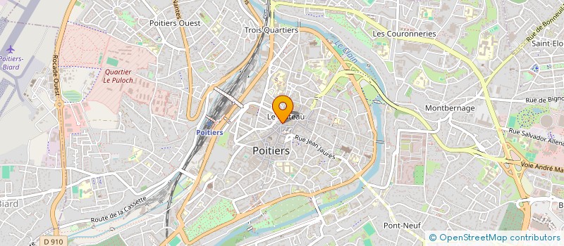 localisation de l'entreprise SORDIDE RECORDS à POITIERS