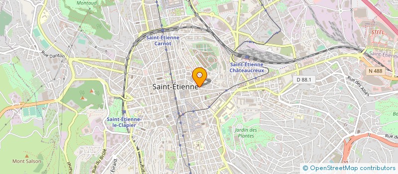 localisation de l'entreprise SORE INVESTISSEMENT  SAINT-ETIENNE