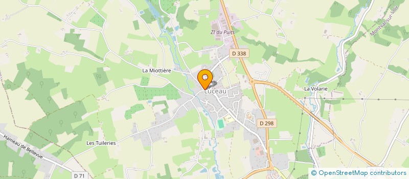 localisation de l'entreprise SOREAU AGRI à CHENU