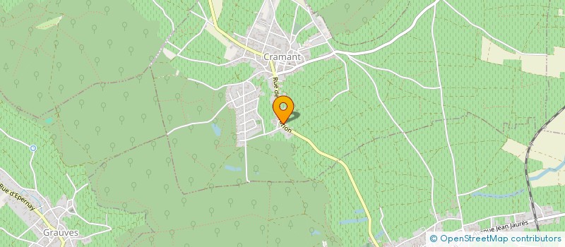 localisation de l'entreprise SOREAU VIGNIER ET FILS SAS à CRAMANT