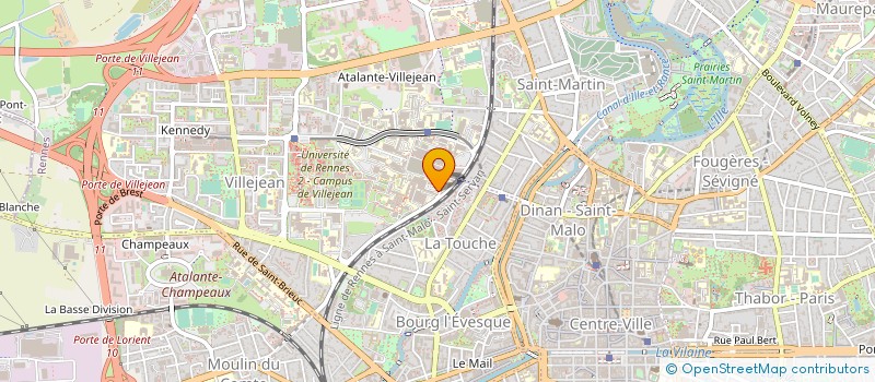 localisation de l'entreprise SOREBIC à RENNES