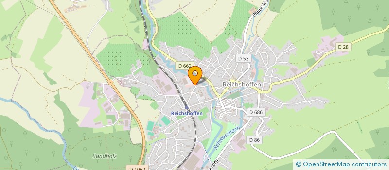 localisation de l'entreprise SORECAL à REICHSHOFFEN