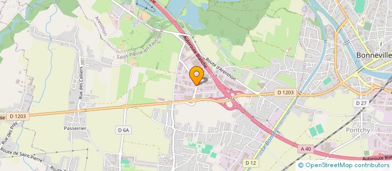 localisation de l'entreprise SORECLI à SAINT-PIERRE-EN-FAUCIGNY