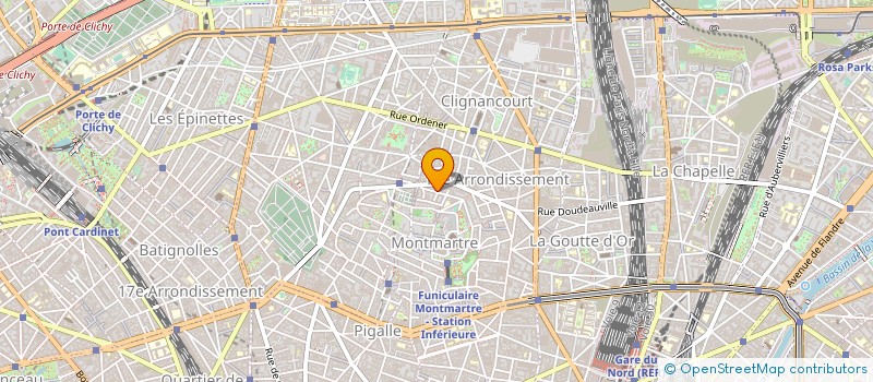 localisation de l'entreprise SORECO SOCIETE DE REVISION COMPTABLE  PARIS